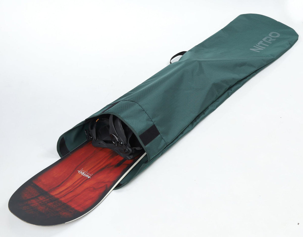 Nitro Light Sack 165 Boardbag Snowboardtasche – Jungle Green – Detailansicht 4