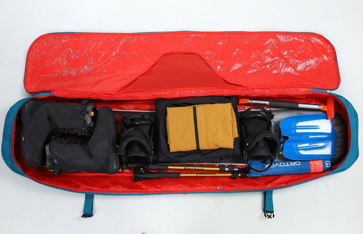 Nitro Cargo Board Bag 159 Boardbag Snowboardtasche – Crystal Teal – Detailansicht 6