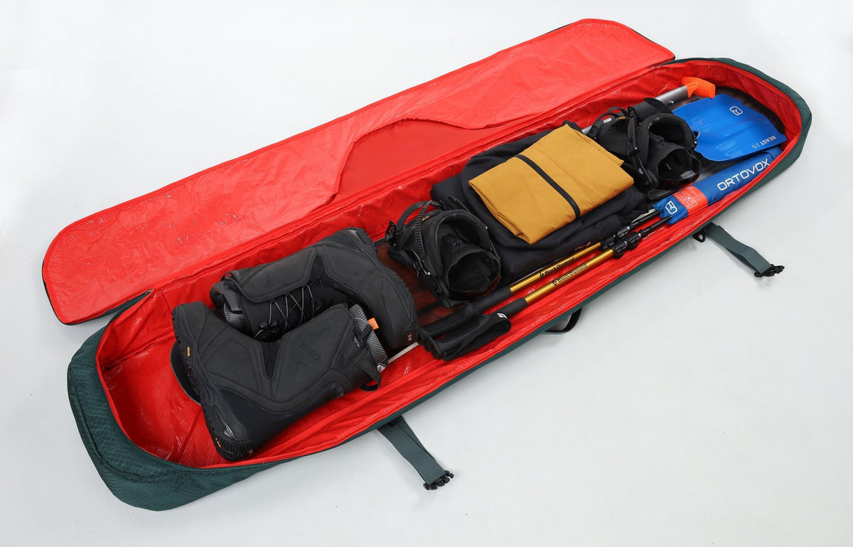 Nitro Cargo Board Bag 169 Boardbag Snowboardtasche – Jungle Green – Detailansicht 1