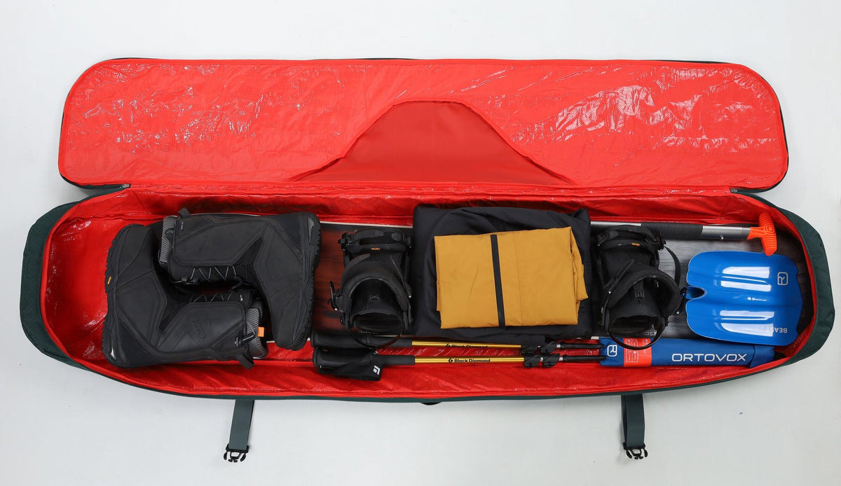Nitro Cargo Board Bag 169 Boardbag Snowboardtasche – Jungle Green – Detailansicht 2