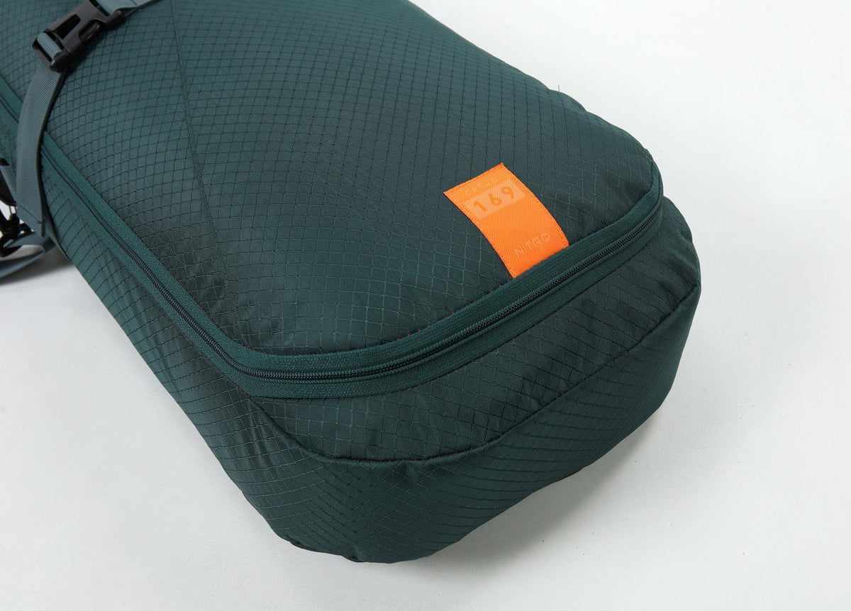 Nitro Cargo Board Bag 169 Boardbag Snowboardtasche – Jungle Green – Detailansicht 6