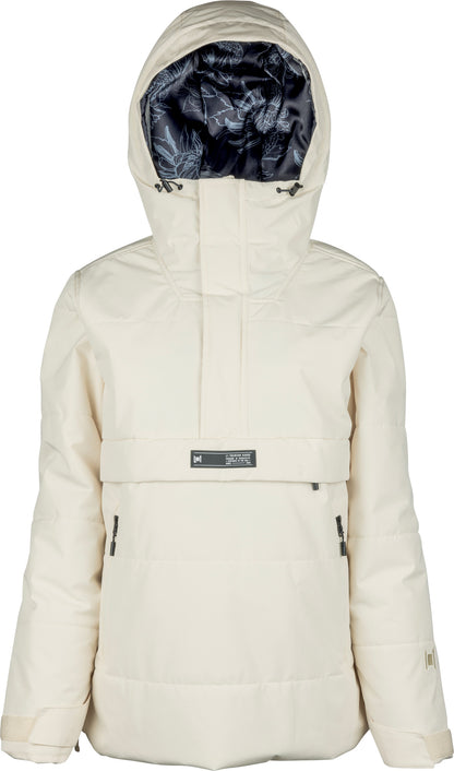 L1 Snowblind Jacket Cream Vorderansicht