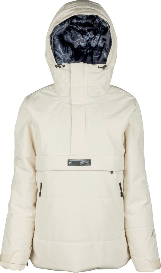 L1 Snowblind Jacket Cream Vorderansicht