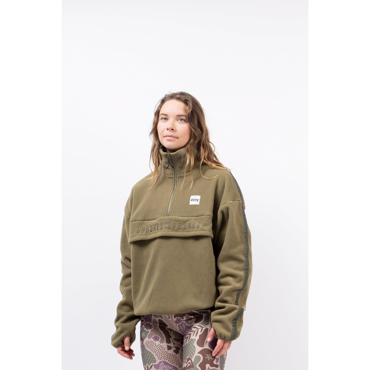 Eivy Women's Ball Fleece - Fleecepullover Farbe: Olive