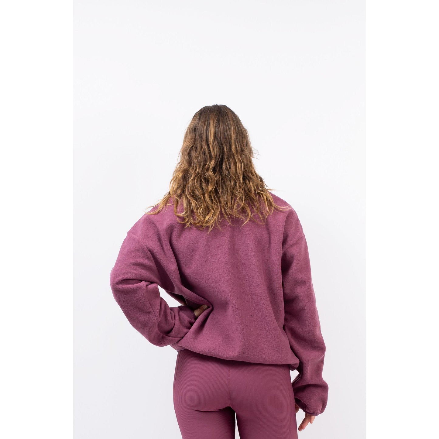 Eivy Women's Ball Fleece - Fleecepullover Farbe: Pinkgundy