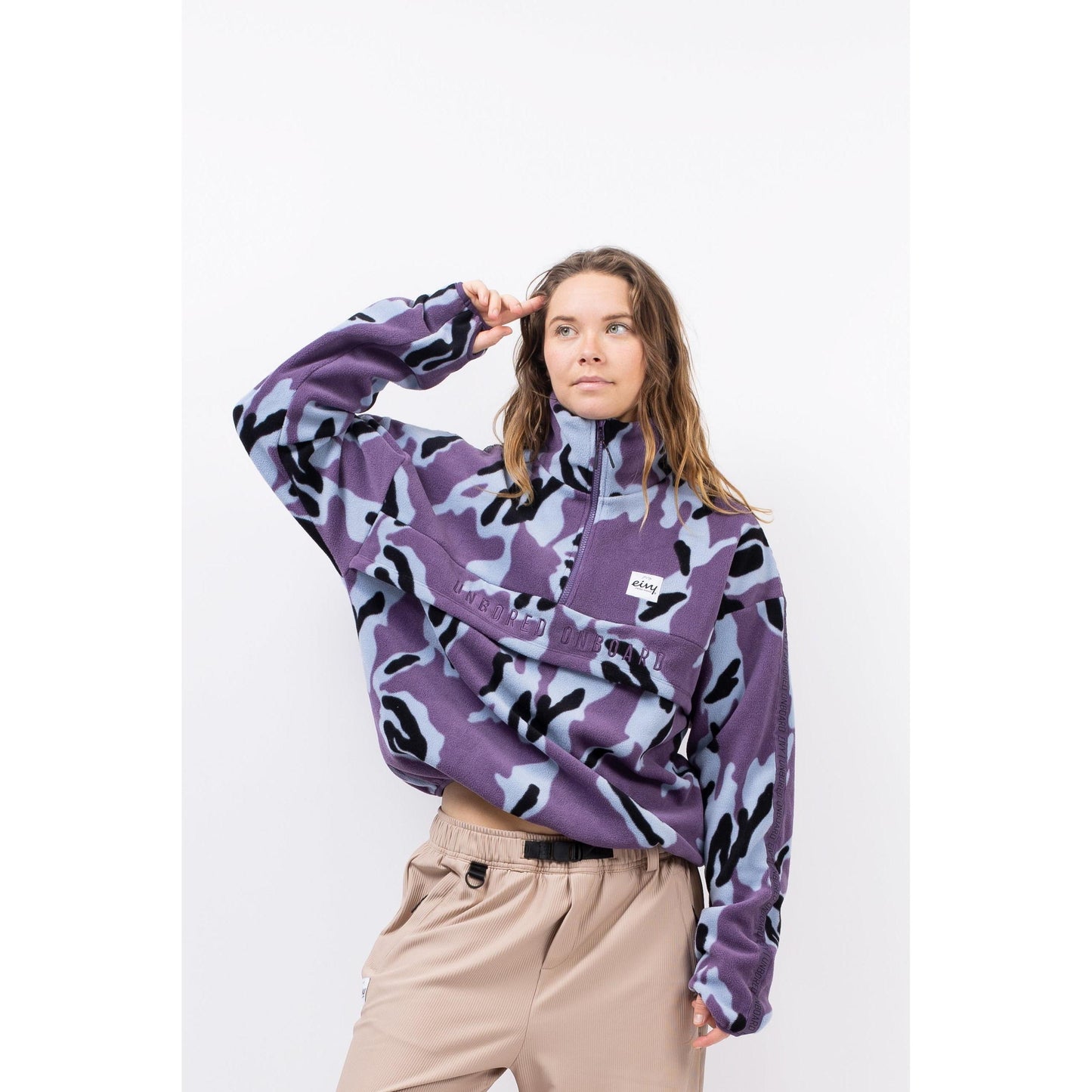 Eivy Ball Fleece Damen Pullover Farbe: Purple Stray