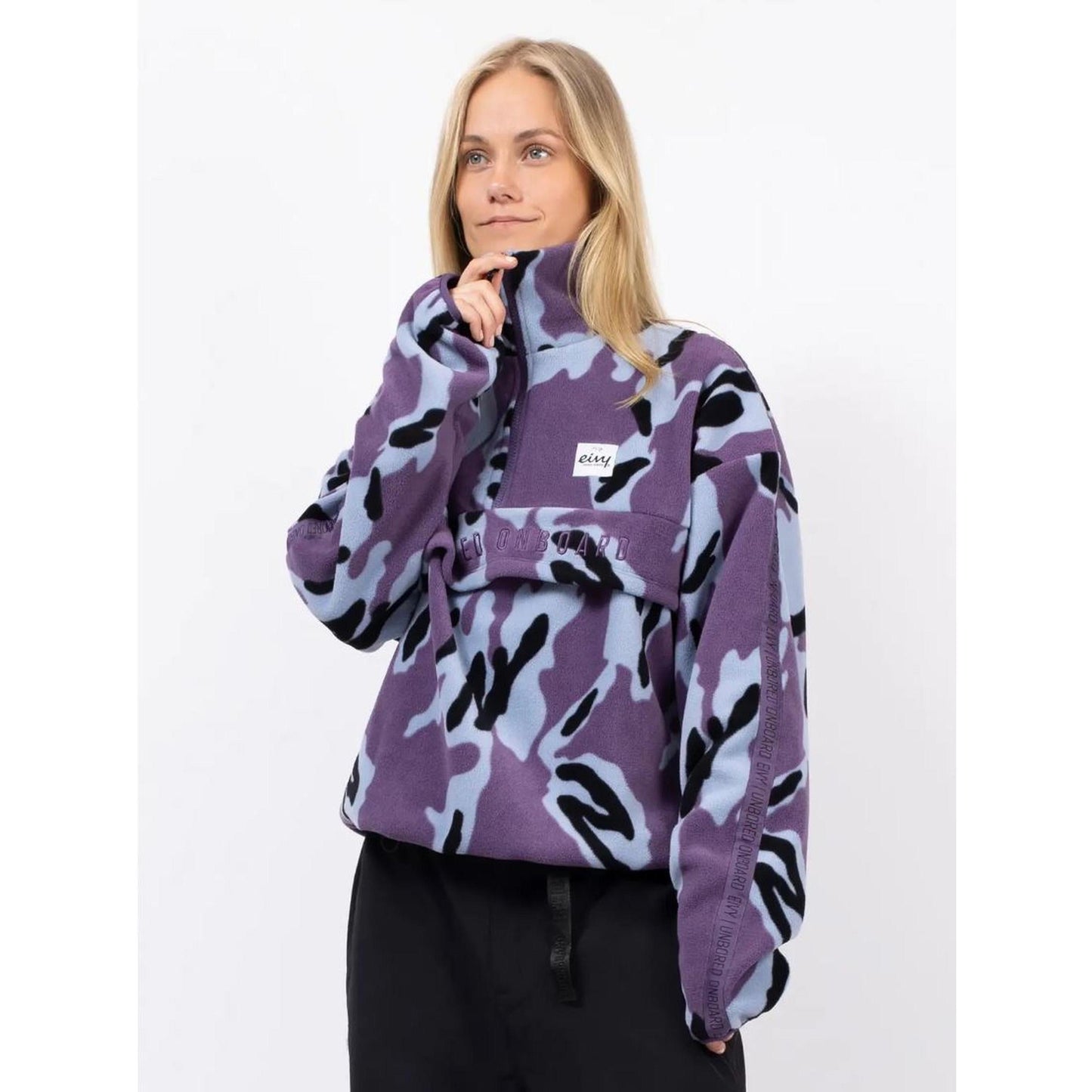 Eivy Ball Fleece Damen Pullover Farbe: Purple Stray