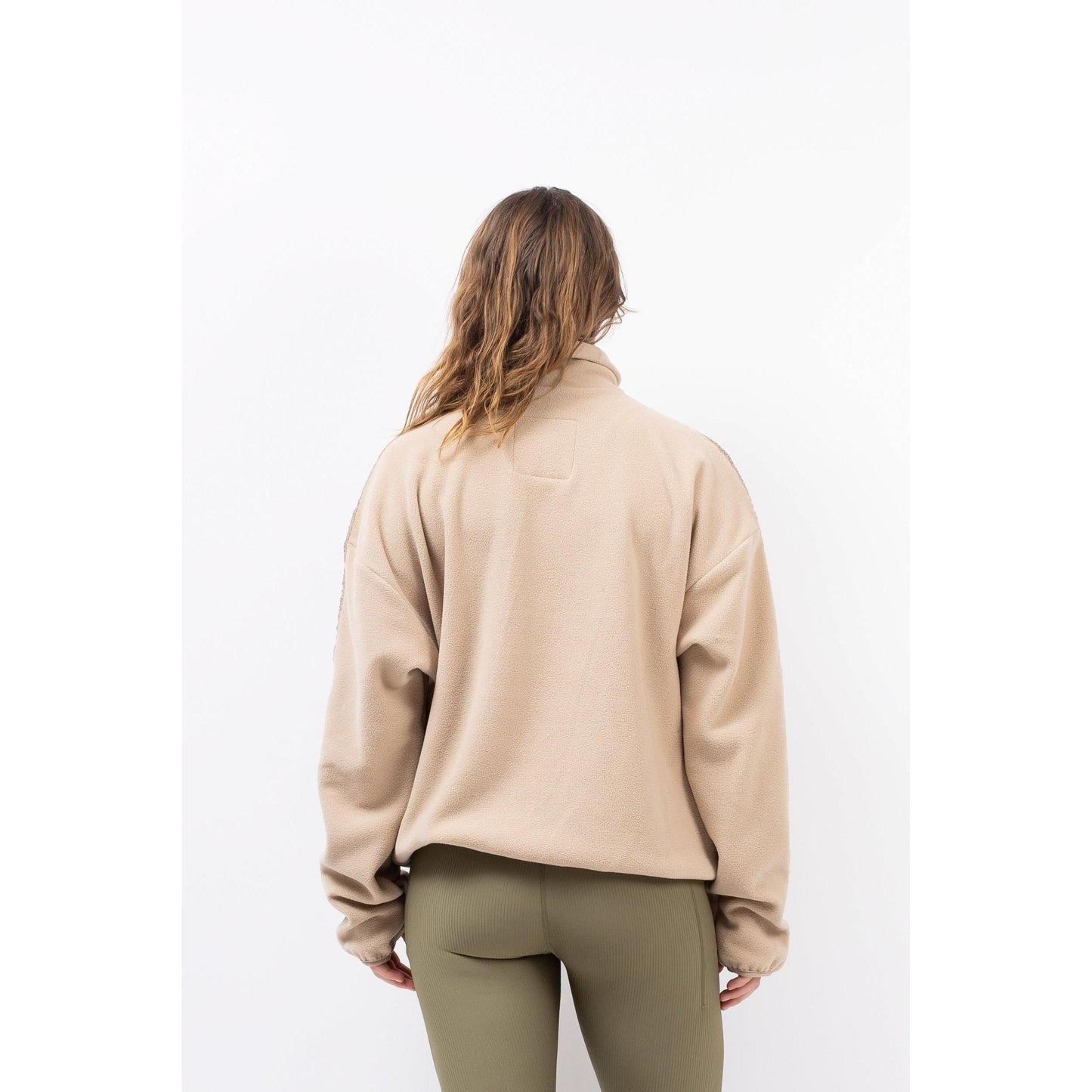 Eivy Ball Fleece Damen Pullover Farbe: Sand
