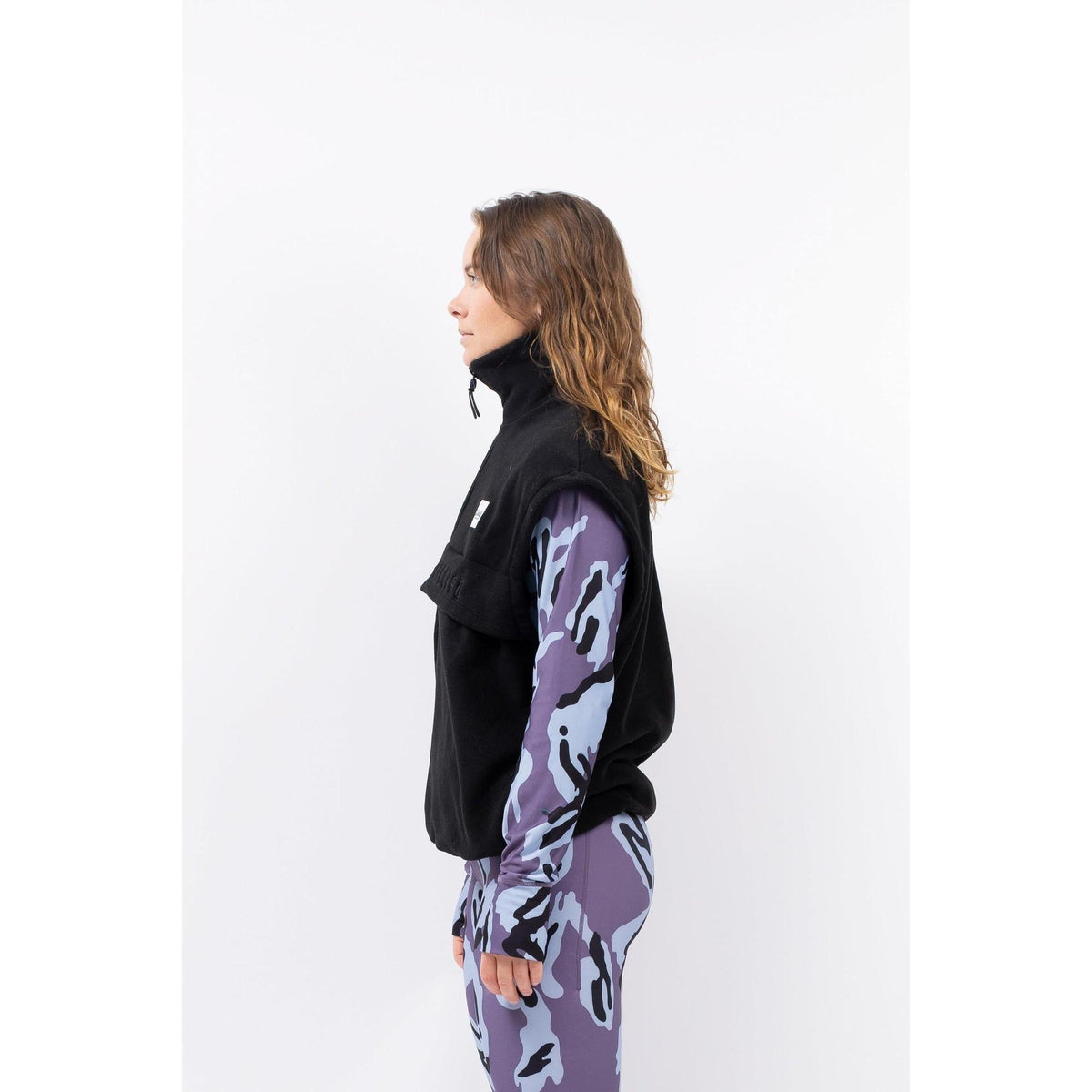 Eivy BALL FLEECE VEST Damen Pullover / Weste Fleecepullover Black-Nitrobags-Shop