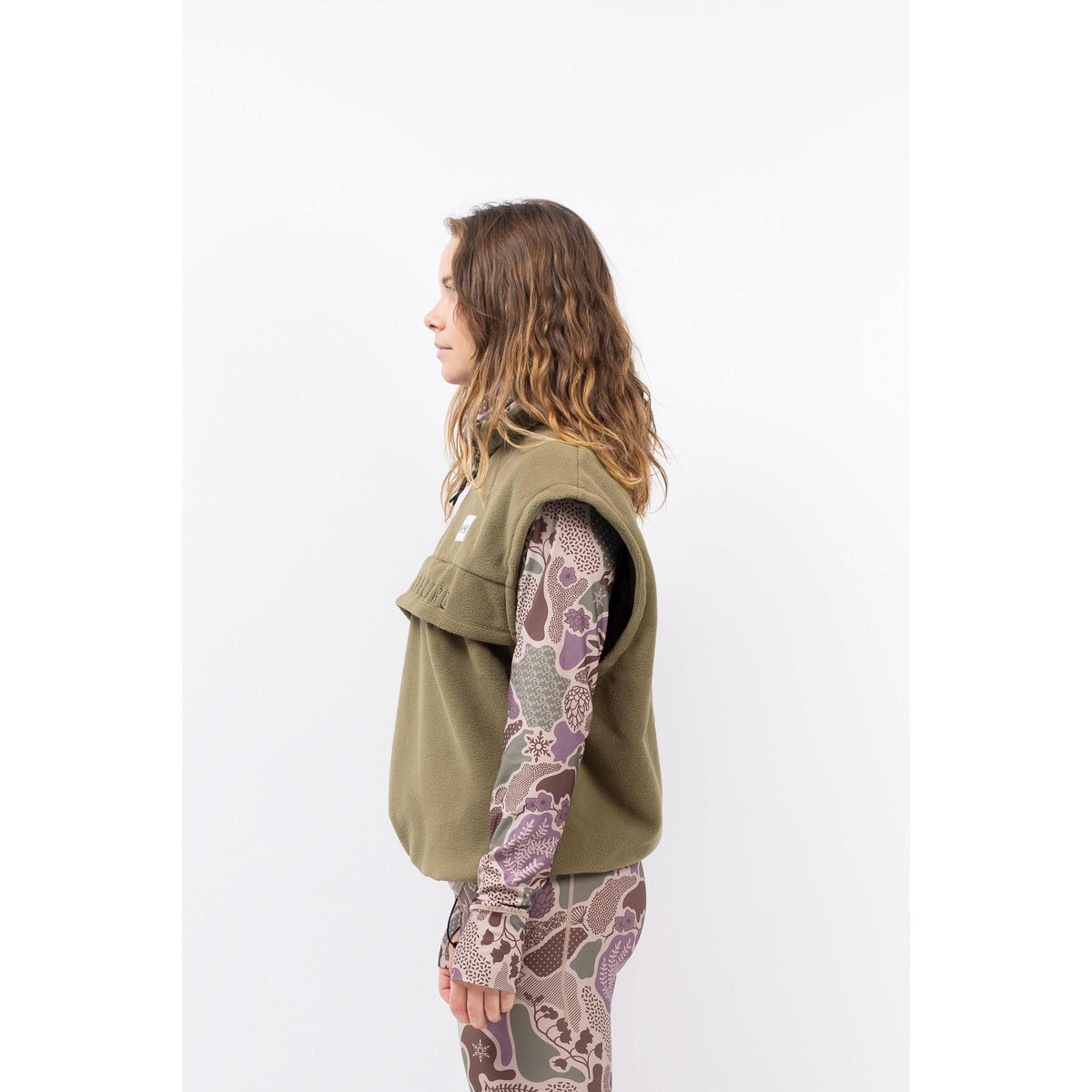 Eivy BALL FLEECE VEST Damen Pullover / Weste Fleecepullover Olive-Nitrobags-Shop