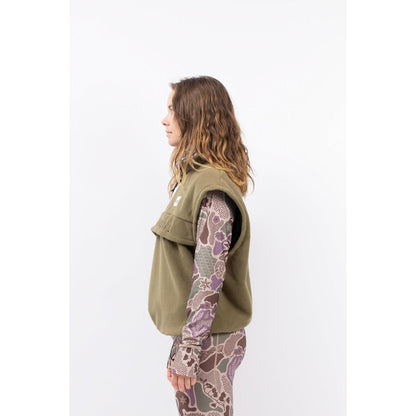 Eivy BALL FLEECE VEST Damen Pullover / Weste Fleecepullover Olive-Nitrobags-Shop