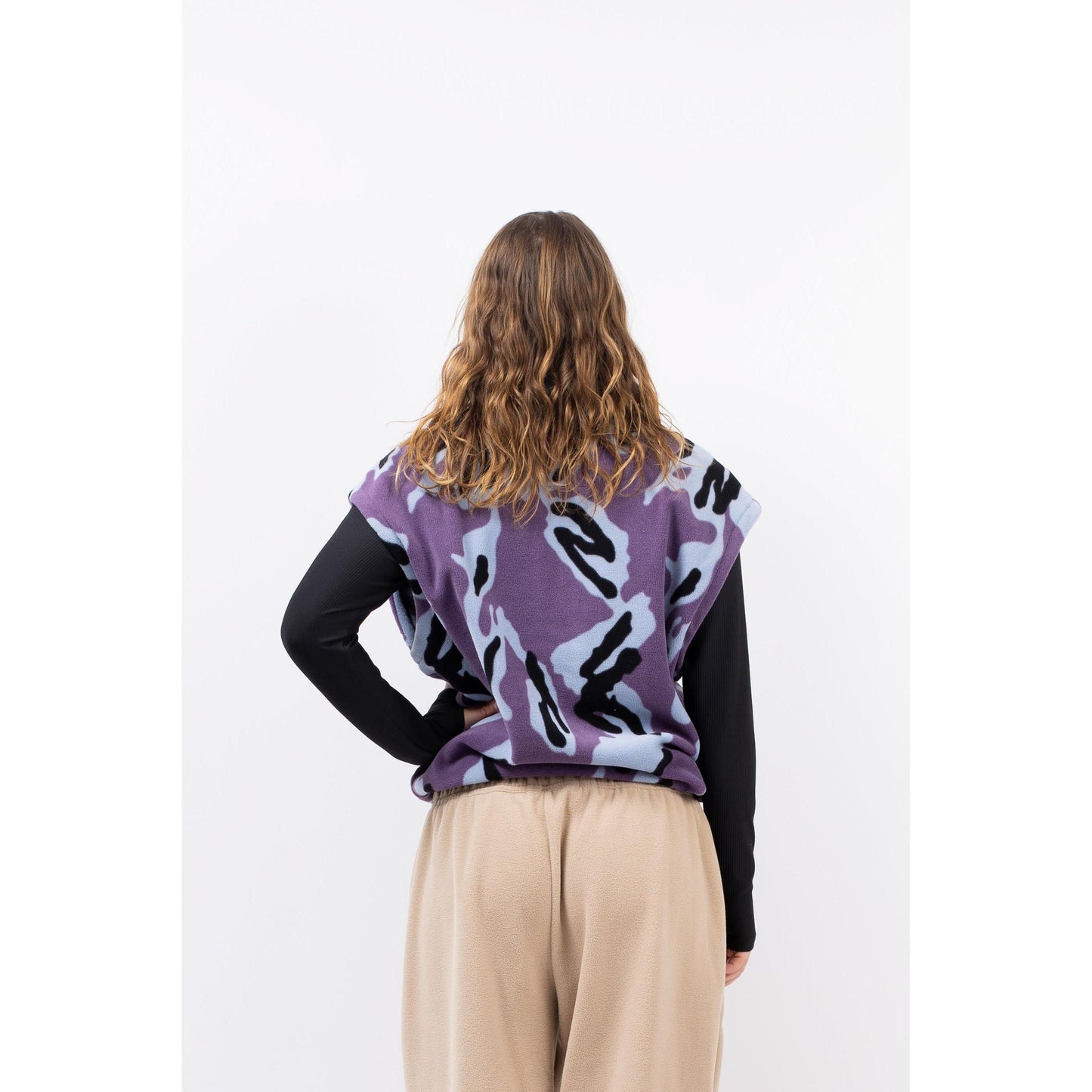 Eivy BALL FLEECE VEST Damen Weste / Fleecepullover Purple Stray
