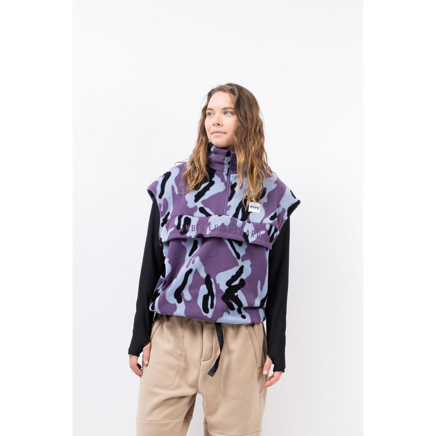 Eivy BALL FLEECE VEST Damen Weste / Fleecepullover Purple Stray