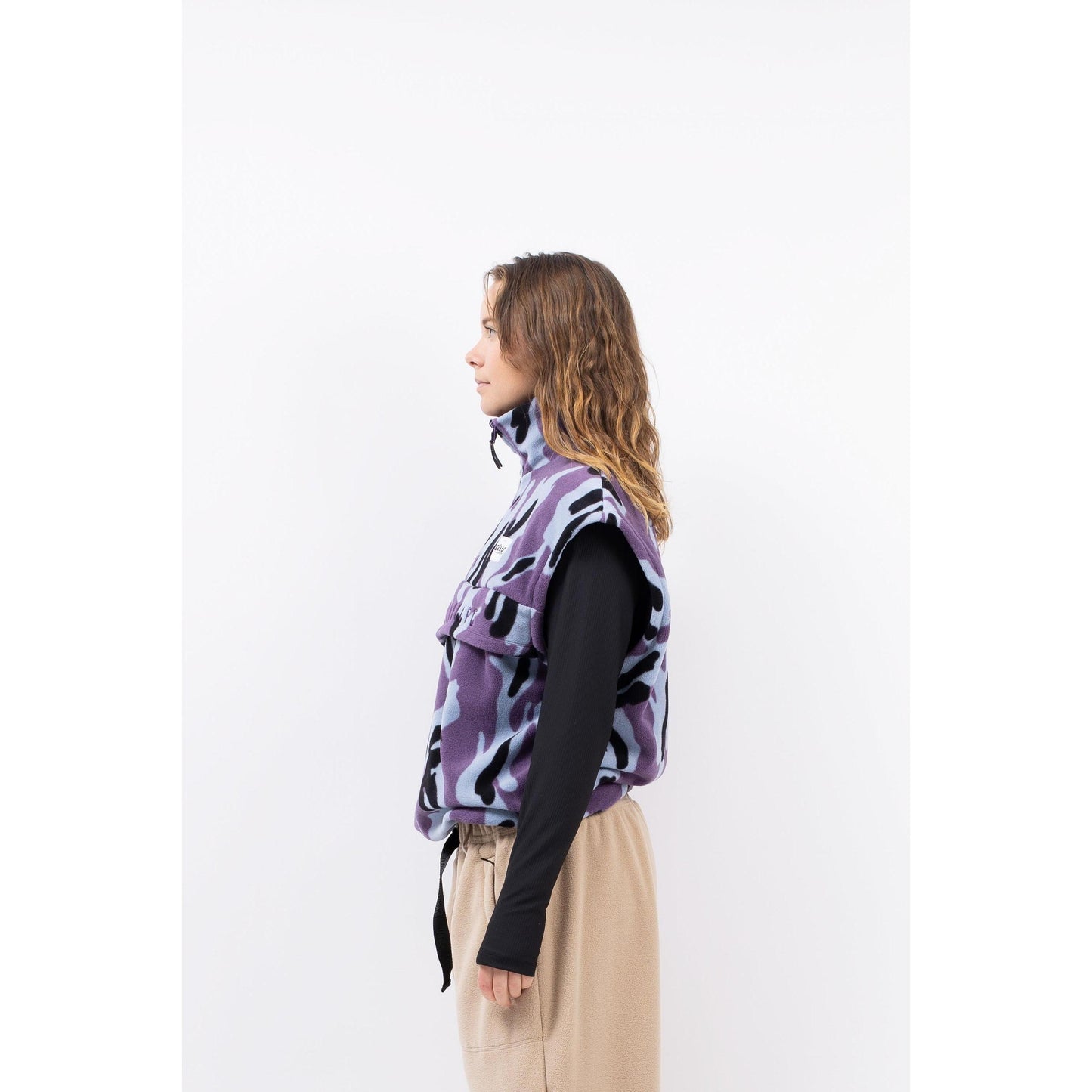 Eivy BALL FLEECE VEST Damen Weste / Fleecepullover Purple Stray