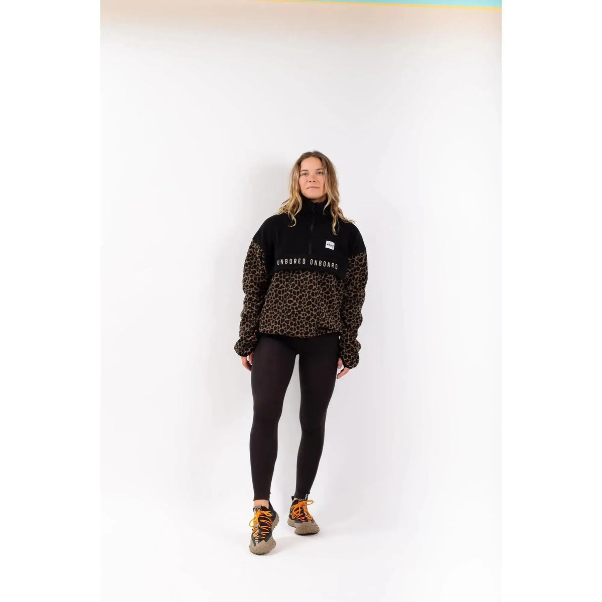 Eivy Ball Fleece Snowboard Black/Leopard (25)