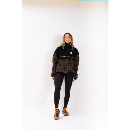 Eivy Ball Fleece Snowboard Black/Leopard (25)