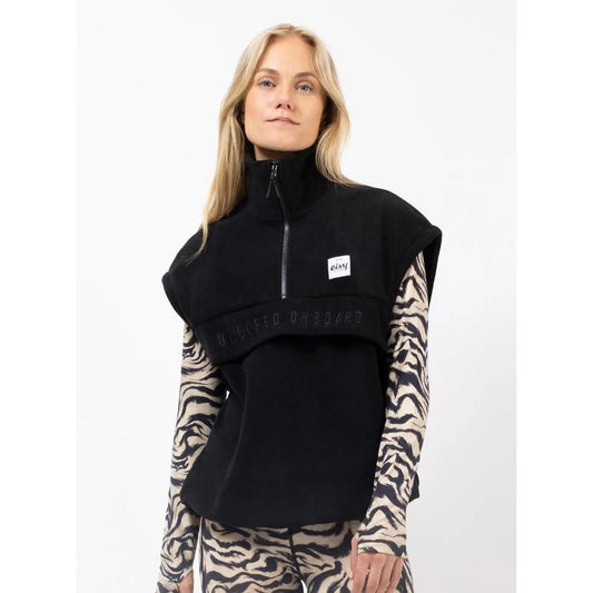 Eivy BALL FLEECE VEST Damen Pullover / Weste Fleecepullover Black-Nitrobags-Shop