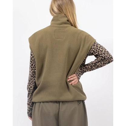 Eivy BALL FLEECE VEST Damen Pullover / Weste Fleecepullover Olive-Nitrobags-Shop