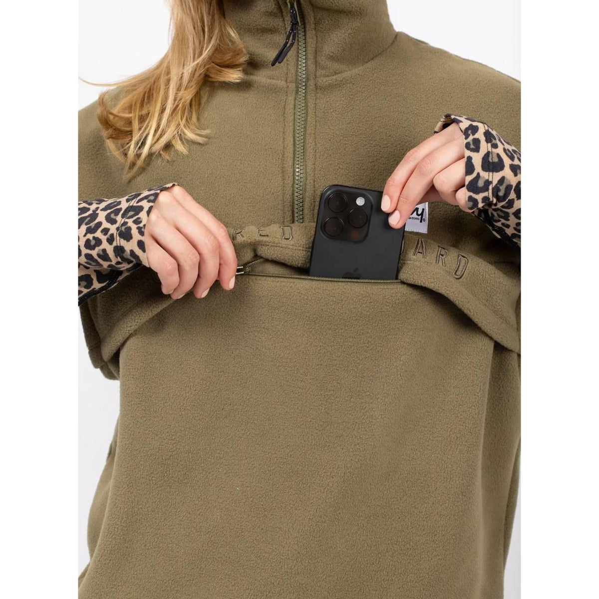 Eivy BALL FLEECE VEST Damen Pullover / Weste Fleecepullover Olive-Nitrobags-Shop