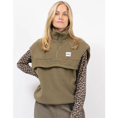 Eivy BALL FLEECE VEST Damen Pullover / Weste Fleecepullover Olive-Nitrobags-Shop