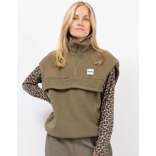 Eivy BALL FLEECE VEST Damen Pullover / Weste Fleecepullover Olive-Nitrobags-Shop
