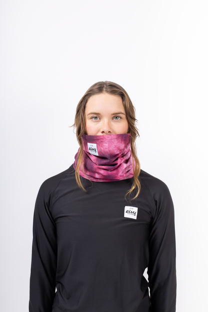 EIVY Colder Beanie Neckwarm Dusk Tie Dye – Multifunktionale Frauen Mütze & Nackenwärmer