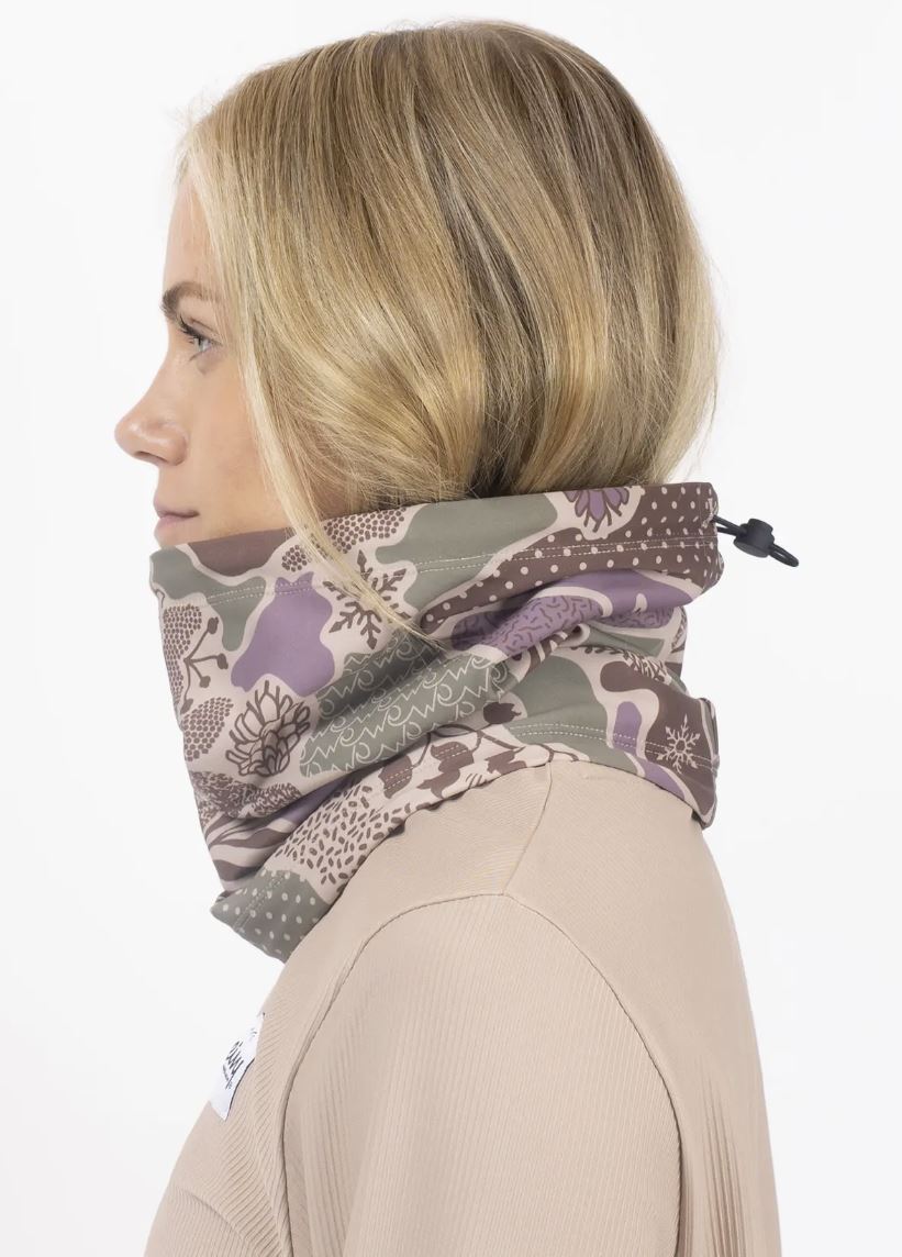 EIVY Colder Beanie Neckwarm Forest Landscape – Multifunktionale Mütze & Nackenwärmer