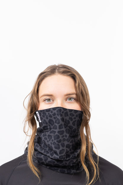 Eivy Colder Neckwarmer Black Leopard