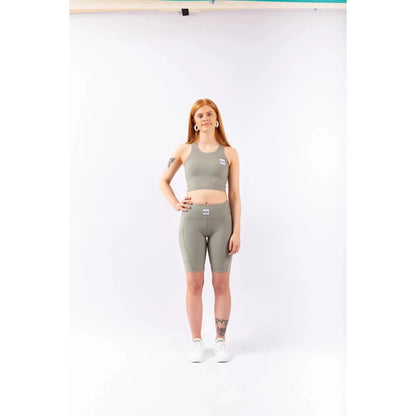 Eivy Cover Up Rib Top Faded Oak