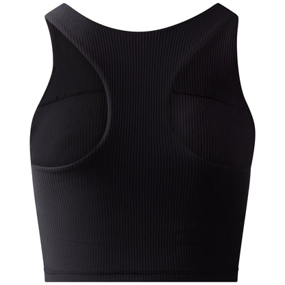 Eivy Cover Up Rib Top Black Damen Oberteil Schwarz