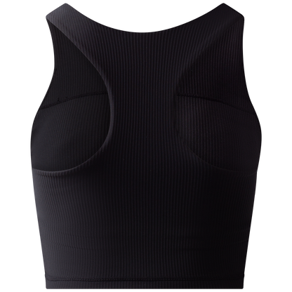 Eivy Cover Up Rib Top Black Damen Oberteil Schwarz
