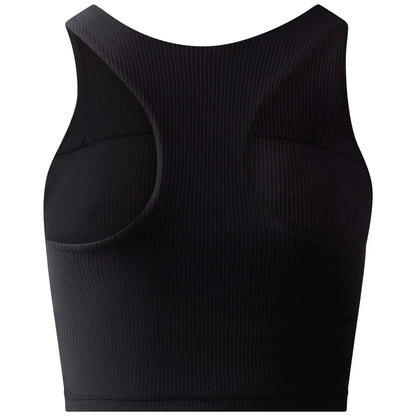 Eivy Cover Up Rib Top Black Damen Oberteil Schwarz