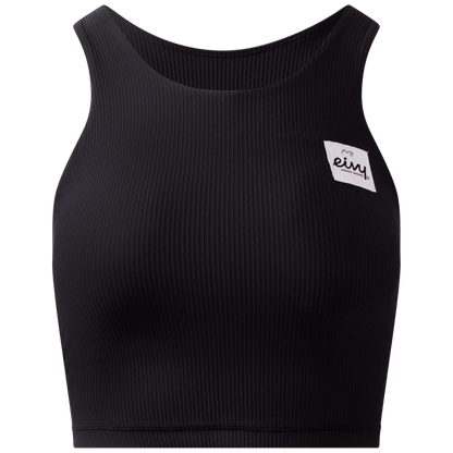 Eivy Cover Up Rib Top Black Damen Oberteil Schwarz