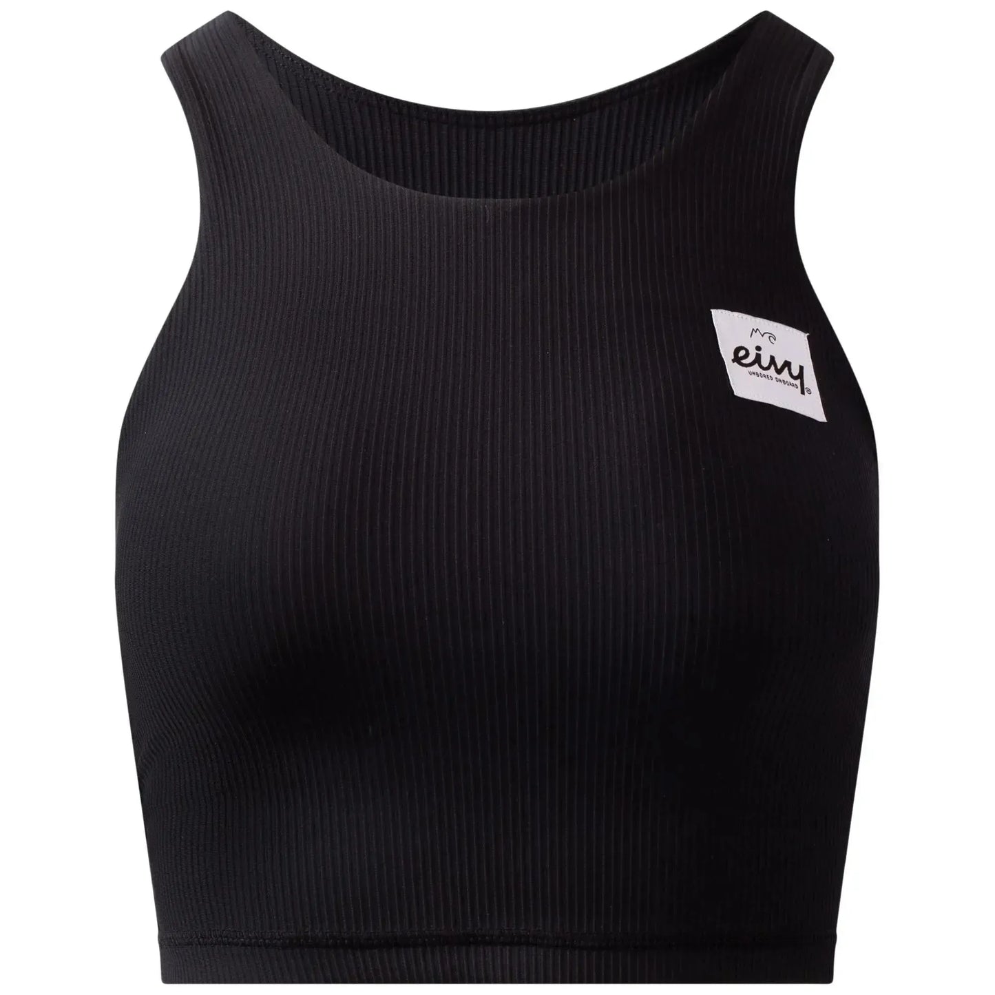 Eivy Cover Up Rib Top Black Damen Oberteil Schwarz