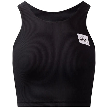 Eivy Cover Up Rib Top Black Damen Oberteil Schwarz