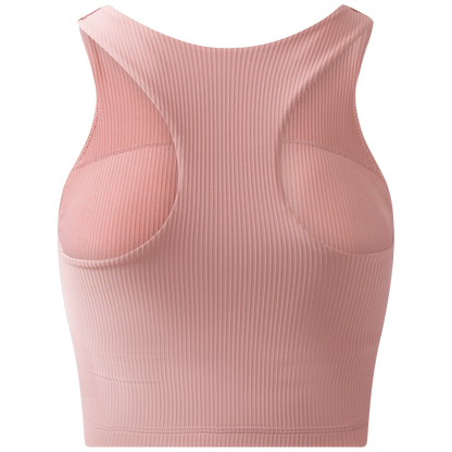 Eivy Cover Up Rib Top Faded Woodrose Sport Top