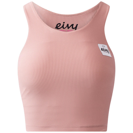 Eivy Cover Up Rib Top Faded Woodrose Sport Top