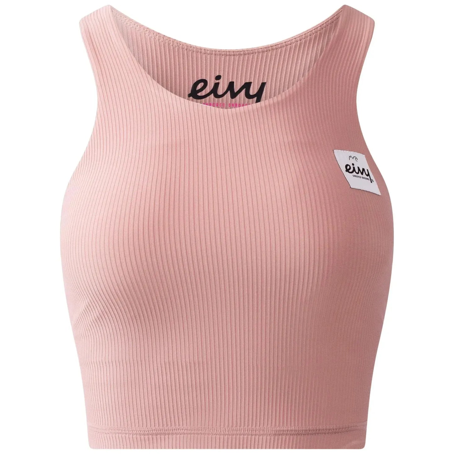 Eivy Cover Up Rib Top Faded Woodrose Sport Top