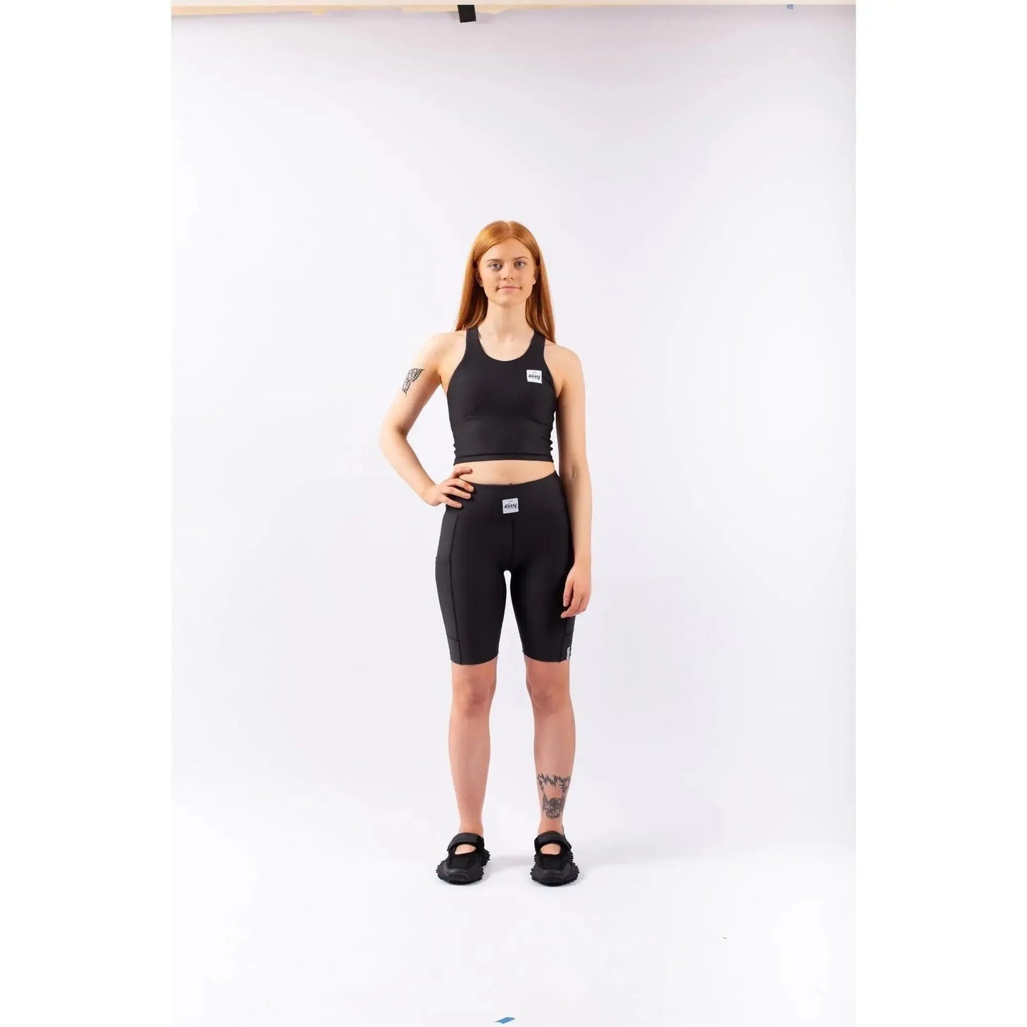 Eivy Cover Up Top Black Sport-Top für Women