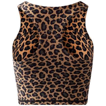 Eivy Cover Up Top Leopard