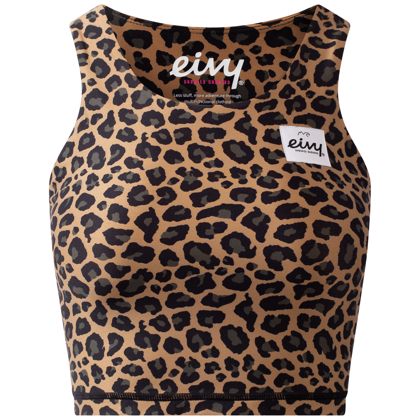 Eivy Cover Up Top Leopard