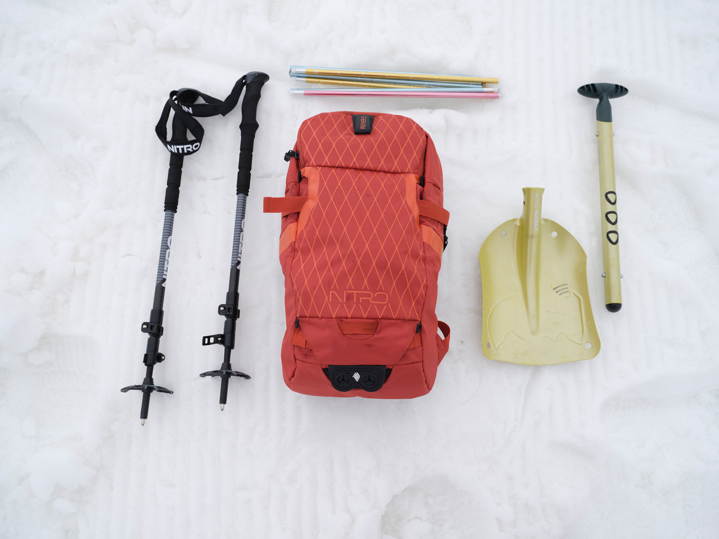 Nitro ROVER 14 X RIPURI SET Snow- Ski- Outdoor Bike Pack Rucksack Supernova