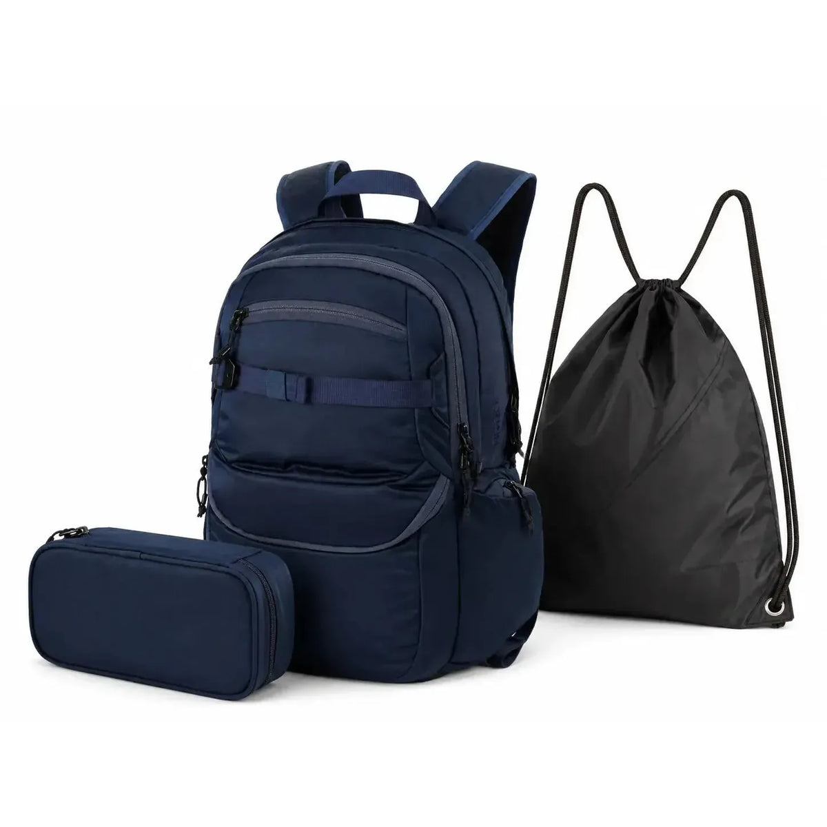 Nitro Schulrucksack Set Future Hero Night Sky – 3-teilig inkl. Pencil Case XL & Sportsack