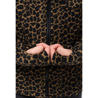 Eivy VERSA SHERPA JACKET Fleecejacke Damen Black Leopard-Nitrobags-Shop