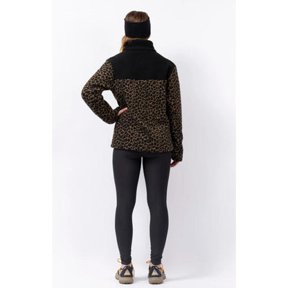 Eivy VERSA SHERPA JACKET Fleecejacke Damen Black Leopard-Nitrobags-Shop