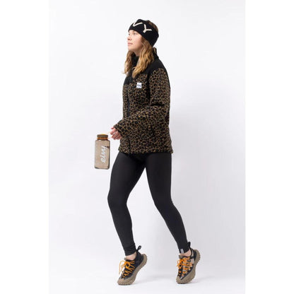 Eivy VERSA SHERPA JACKET Fleecejacke Damen Black Leopard-Nitrobags-Shop