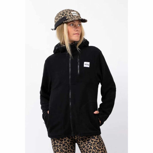 Eivy Techlight Ziphood Fleece Hoodie Fleece Jacke Black-Nitrobags-Shop