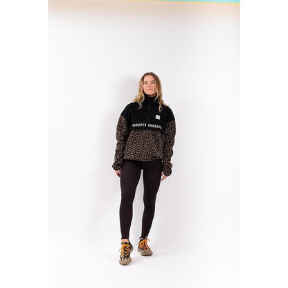 Eivy Ball Fleece Damen Pullover Farbe: Black / Leopard-Nitrobags-Shop