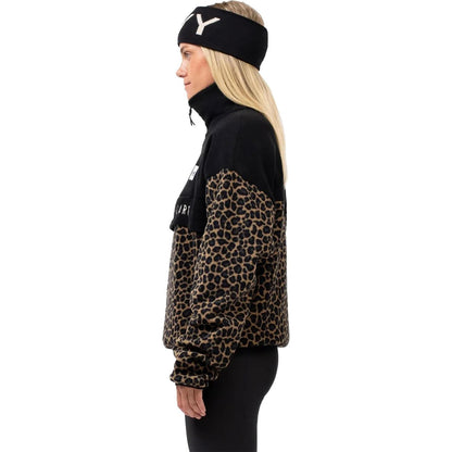 Eivy Ball Fleece Damen Pullover Farbe: Black / Leopard-Nitrobags-Shop