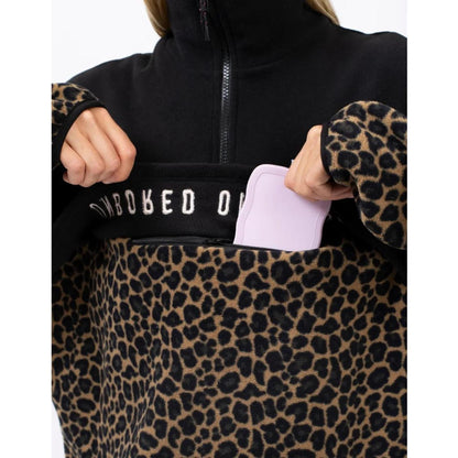 Eivy Ball Fleece Damen Pullover Farbe: Black / Leopard-Nitrobags-Shop